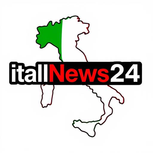 Logo di ItalNews24 che rappresenta una mappa stilizzata dell'Italia con colori vivaci