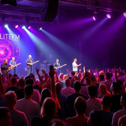 Un concerto di musica dal vivo con artisti di diverse nazionalit&radic;&dagger;